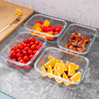 12-Pack Glass Food Storage Containers with Airtight Lids – Meal Prep Containers, Dishwasher Safe, BPA Free, Mother's Day & Holiday Gift Set