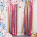 Sequin Curtain Backdrop Panels 24x84 Inches Set of 2 – Glitter Shimmer Party Backdrop for Weddings Birthdays Baby Showers Proms & Photo Booths, 31 Colors