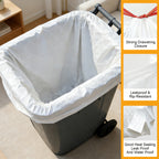 Lavender Scented Trash Bags 13 Gallon 55, 110 or 165 Count – Heavy-Duty Drawstring Garbage Bags, Expandable Leak-Proof Puncture-Resistant, Kitchen & Home Waste Bags White