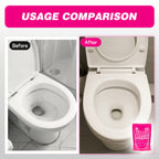 Foam Toilet Powder Cleaner 5 Pack – Fast-Acting Stain Remover, Drain Unclogger & Deodorizer for Toilets, Ocean & Floral Scent, No Harsh Chemicals, Travel & Home Use