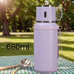 Vacuum Insulated Tumbler 22.99oz 316 Stainless Steel Travel Mug with Lid | Hot 8H Cold 24H Coffee Cup for Camping Hiking Daily Use