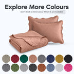 Luxury Quilted Bedspread Set 3 Piece Floral Coverlet with Pillow Shams Breathable Lightweight All Season - Twin Queen King California King 16 Colors