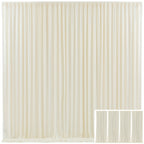 Photo Backdrop 4-Pack Taffeta Draping Background Cloth 5×10 Ft – Opaque Reusable Rod Pocket Panel for Weddings, Birthdays, Baby Showers & Photo Studios | 16 Colors