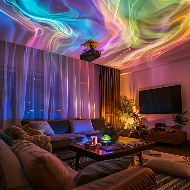 Star Projector Night Light Aurora Galaxy Projector with Remote 7 Lighting Effects – Bedroom Night Sky Projector for Kids Camping Party Christmas Halloween Gift
