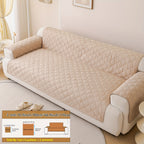 Soundwave Embossed Sofa Cover Set 3-Piece with Armrests – Pet Friendly Anti-Slip Furniture Protector, Durable Sofa Set Decoration Cover in Various Colors & Sizes