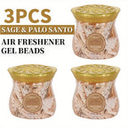 Air Freshener Scented Beads 3-Pack 14oz Each Long-Lasting Fragrance Odor Eliminator for Home Room Closet Bathroom Car Office Fabric Aromatherapy Multiple Scents