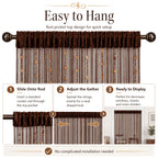 Beaded String Curtain Room Divider Boho Fringe Tassel Doorway Panel – Easy Hang Decorative Bead Curtain for Bedroom, Living Room & Hallway | 2 Colors