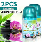 8-Scent Automatic Air Freshener Refills 5-Pack or 2-Pack – Odor Eliminator Room Spray for Home Bathroom Car Office Closet Fabric, Multi-Scent Fresh