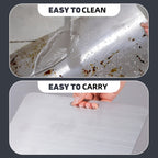 Stainless Steel Cutting Board Set 3 Piece - Dual-Sided SUS304 Metal Chopping Boards Non-Stick Rust-Resistant BPA-Free Portable for Kitchen Camping Picnic, Meat Fruit Vegetables