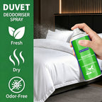 Bed & Fabric Fresh Spray 6.09oz – Natural Deodorizer for Quilts, Pillows & Bed Sheets, Long-Lasting Mild Formula