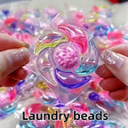 6-in-1 Laundry Gel Beads Pods – Concentrated Detergent with Fragrance, Stain Removal, Chlorine-Free, Color Safe – 200g / 600g / 1150g