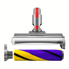 Dyson Vacuum Attachments Soft Roller Brush Head with Dust Detect Green Light Compatible V7 V8 V10 V11 V15 Hard Floor Motorhead Replacement Parts