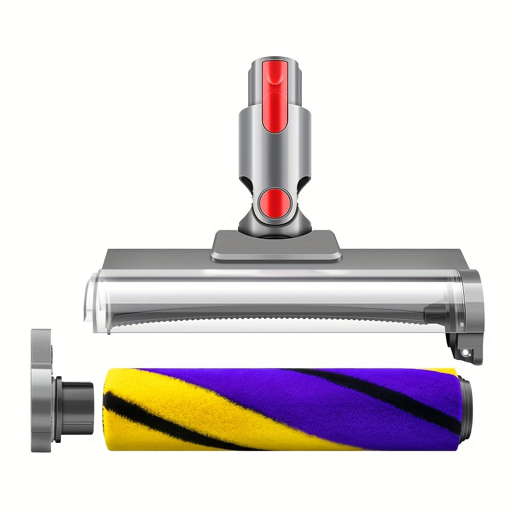 Dyson Vacuum Attachments Soft Roller Brush Head with Dust Detect Green Light Compatible V7 V8 V10 V11 V15 Hard Floor Motorhead Replacement Parts