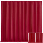 Photo Backdrop 4-Pack Taffeta Draping Background Cloth 5×10 Ft – Opaque Reusable Rod Pocket Panel for Weddings, Birthdays, Baby Showers & Photo Studios | 16 Colors