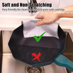 Scrub Cleaning Pads 100pcs Reusable – Square Mesh Scouring Pads for Kitchen, Bathroom & Grease Removal | Textured Multi-Purpose Scrubber