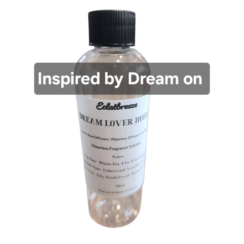 Waterless Fragrance Solution 4oz for Reed Diffusers, Waterless Scent Machines & HVAC Systems – Hotel Collection Formula, Long-Lasting Aroma, Compatible with Fragrance Oils, Home & Office Diffuser Refill