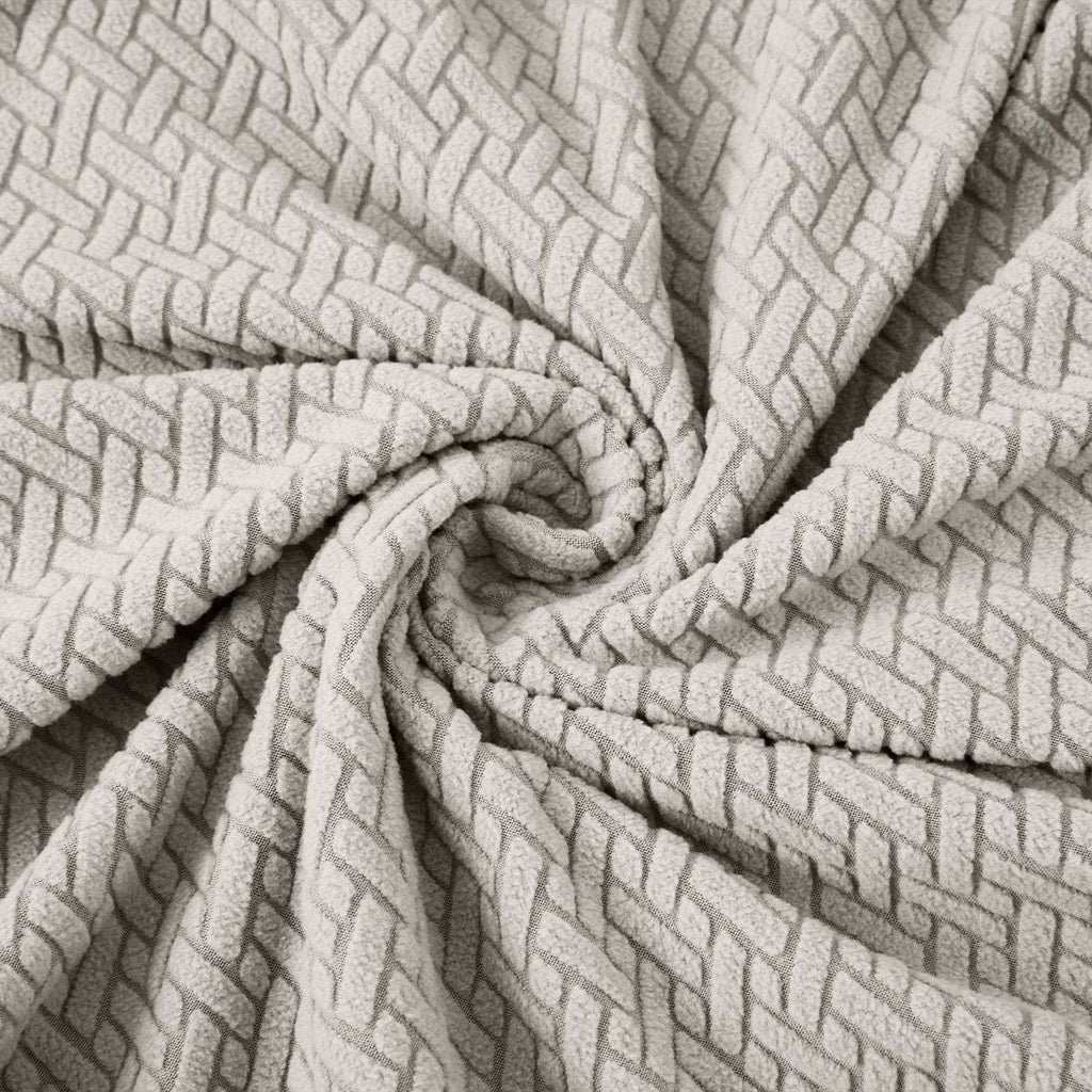 Thickened Jacquard Spandex Sofa Cover Elastic Stretch Slipcover Pet Friendly All Season Non-Slip Removable Washable Armchair Loveseat 1 2 3 Seater Couch Protector