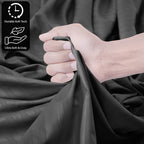 Luxury Striped Bed Sheet Set 3 or 4 Pcs – Hotel-Quality Deep Pocket 16", Extra Soft Breathable Cooling Sheets, Wrinkle & Fade Resistant, Twin Twin XL Full Queen King Cal King, 11 Colors