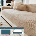Bohemian Plush Sofa Cushion Cover Christmas Decorative Non-Slip Machine Washable Pet-Friendly All-Season Pillow Cover for Living Room Bedroom Office Home Decor