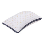 Down Alternative Bed Pillows 2 Pack – Microfiber Fill Neck & Shoulder Pain Relief, Bounce-Back Support, Breathable Mesh, for Side Back Stomach Sleepers, Non-Collapsing Sleep Pillow, 29x19 Inch