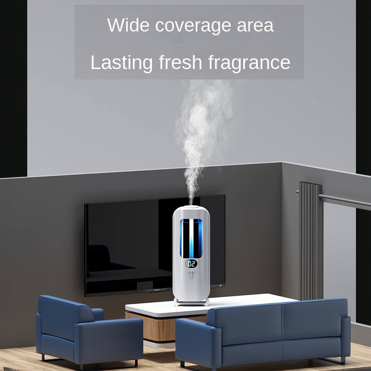 Aromatherapy Diffuser 2-in-1 Humidifier & Essential Oil Lamp, 30-Day Long-Lasting Scent, 12H Timer Auto-Mist, Smart Home Fragrance for Bedroom Living Room Luxury Ambiance