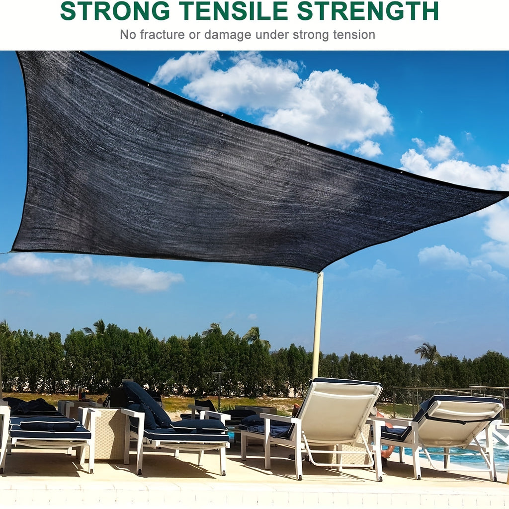 40% Shade Cloth with Grommets for Greenhouse, Garden & Pergola – Mesh Sunshade Netting for Plant Heat Protection, Chicken Coops & Outdoor Patios