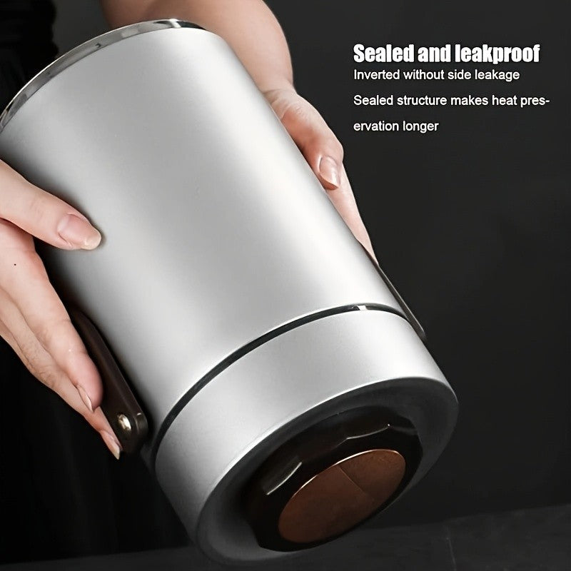 Insulated Lunch Box 3-Layer 304 Stainless Steel Vacuum Thermos Food Jar - 67oz Large Capacity Leakproof Bento Box Keeps Warm 6 Hours, Wide Mouth, for Office Work Travel Picnic Outdoor Meals