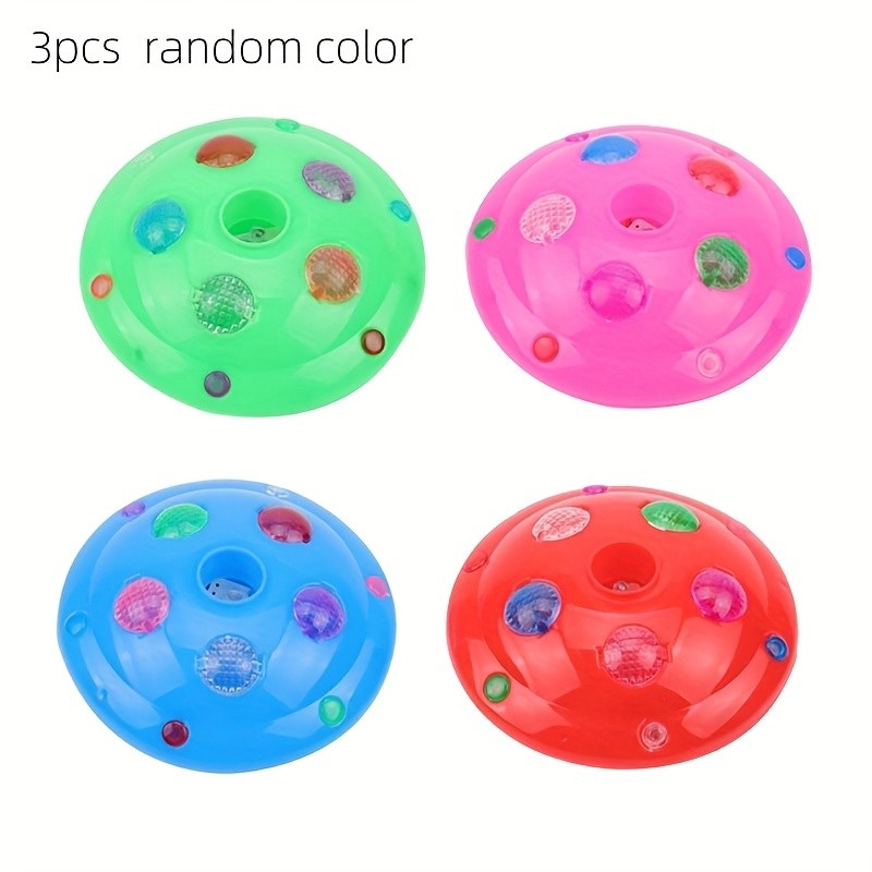 Fiber Optic Night Lights 3-Pack Colorful – Decorative Ambient Glow Lights for Home, Desktop, Car & Christmas Party Decor, Random Colors
