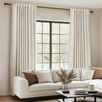 Back Tab Blackout Curtains 2 or 4 Panels – 100% Light Blocking Thermal Insulated Window Drapes for Living Room, Bedroom & Office, 50"W Multiple Lengths, 9 Colors