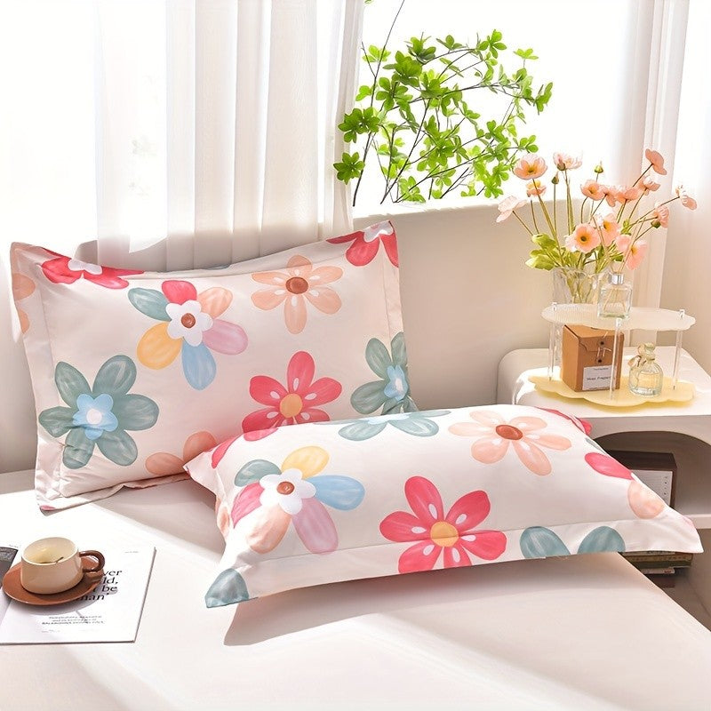 Summer Cooling Quilt Set 3 Piece Thin Quilt 2 Pillowcases Floral Embossed Skin Friendly Soft All Season Comforter - Twin Full Queen King Hotel Bedroom