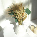 42-Piece Olive Green Boho Pampas Grass Dried Flower Set – FORTUNATE FLOWERS Natural Dried Greenery for Bathroom Decor, Boho Wedding Bouquets, Vase Arrangements & Greenhouse Decoration