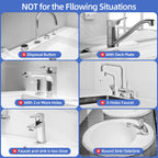 Diatomite Stone Sink Faucet Mat 23.6x3.9 Inch - Quick Drying Absorbent Countertop Mat for Kitchen and Bathroom Sink Area - Natural Diatom Mud Faucet Splash Pad