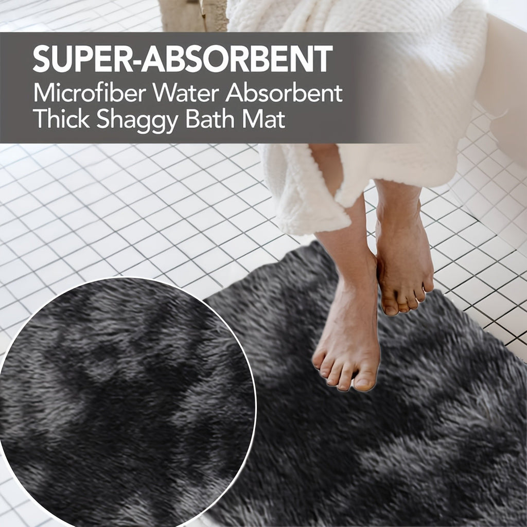 Soft Velvet Bath Rug Set Non-Slip Water Absorbent Machine Washable Bathroom Mat 3 4 5 6 Piece Sets Multiple Colors