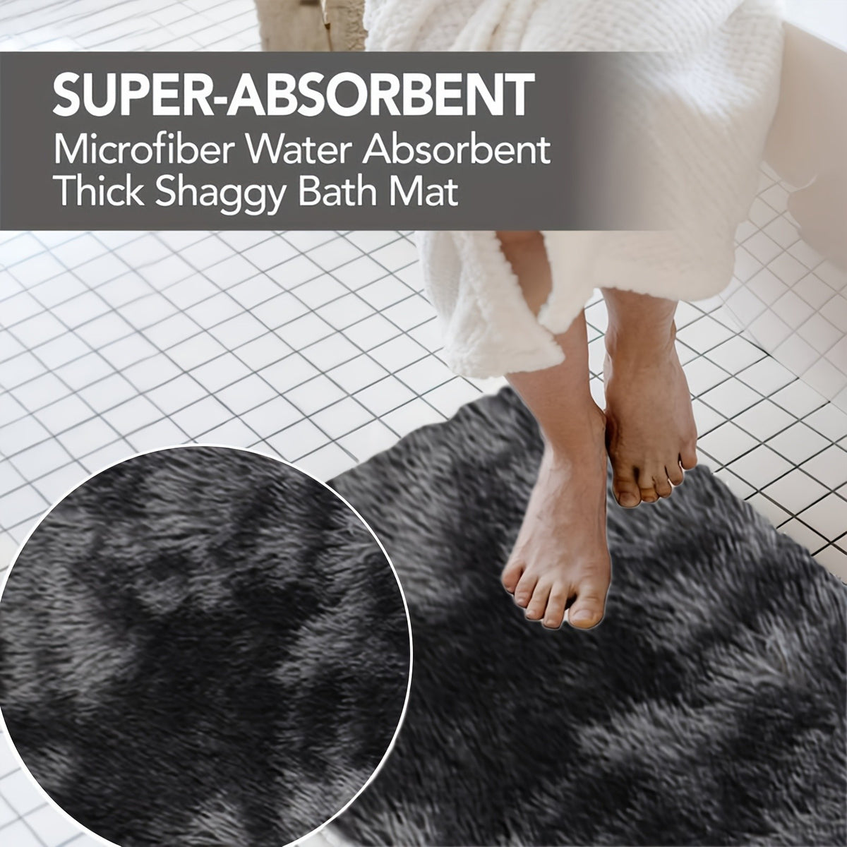 Soft Velvet Bath Rug Set Non-Slip Water Absorbent Machine Washable Bathroom Mat 3 4 5 6 Piece Sets Multiple Colors