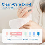Flushable Wet Wipes with Probiotics Fragrance Free Sewer Safe Soft Thick Plant-Based Disposable Wipes for Personal Care Incontinence Travel Camping Available in Multiple Pack Sizes