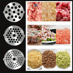 Meat Grinder Attachment for KitchenAid Stand Mixers, Metal Food Grinder with 4 Grinding Plates, 4 Blades, 2 Sausage Stuffer Tubes & Cleaning Brush — Fits All KitchenAid Models, Perfect Kitchen Gift