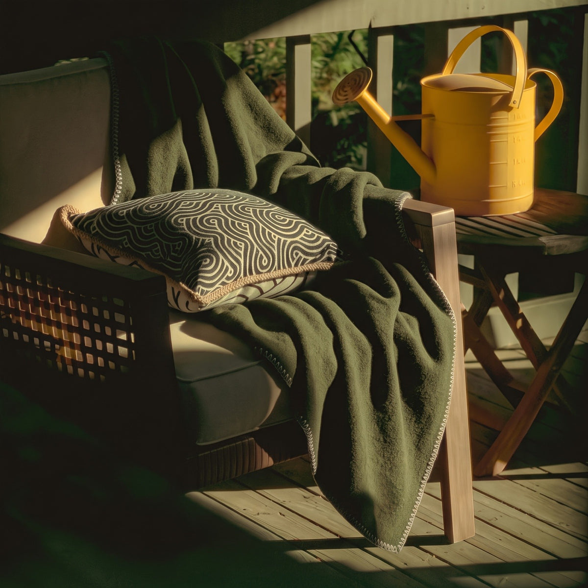 Merino Wool Blanket – Large 62”×86” Warm Thick Washable Throw | Sofa, Bed, Camping & Outdoor | 6 Colors | All Seasons