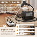 Steam Cleaner Multi-Model – High-Pressure Handheld with LCD Display, Gear Adjustment & 40oz Tank | One-Key, DMT02, D05 & XL Capacity CA02 for Kitchen, Carpet & Sofa