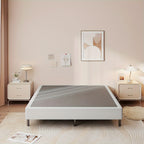 5" High Profile Box Spring with Cover | Heavy Duty Reinforced Steel, Quiet Noise-Free, Easy Assembly – Twin XL Mattress Foundation