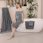 8 Piece Bath Towel Set Oversized – 2 Extra Large Bath Sheets, 2 Hand Towels, 4 Washcloths – Soft, Highly Absorbent, Quick Dry Shower Towels for Bathroom, Hotel, Spa & Beach