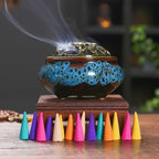 Premium Incense Sticks 300pcs Mixed Pack – Sandalwood, Agarwood & Floral Aromas for Meditation, Yoga, Home Fragrance & Bathroom Deodorization, No Burner Needed
