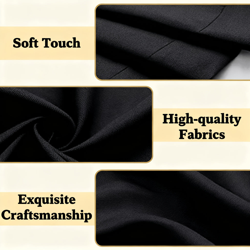 Thermal Insulated Blackout Curtains 2 Panels – 100% Room Darkening Soft Thick Drapes for Bedroom Living Room Office, Modern Window Curtains Easy Care, 3 Sizes 52x63 52x84 52x95 Inches