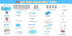 Cake Decorating Kit 236 & 386 Piece Piping Tips Set Stainless Steel Frosting Nozzles with Russian Tips Pastry Bags - Complete Baking Decorating Tools for Beginners