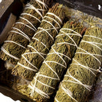 5-Variety Sage & Incense Cleansing Bundle – White Sage, Cedarwood, Dragon's Blood, Eucalyptus & Lavender Sticks for Home Purification, Spiritual Cleansing & Aromatherapy Decor