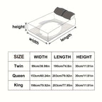 Fuzzy Fleece Fitted Sheet Plush Warm Winter Bedding Stripe Rabbit Fur Soft Thickened Bed Cover Machine Washable Twin Queen King Dark Gray Beige Space Gray