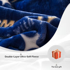 Soft Raschel Throw Blanket – 7 Colors, 2 Sizes, Cozy Knit Blanket for Home Decor, Sofa, Bed, Christmas Gift