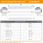 Cordless Zebra Blinds Day Night Dual Layer Window Shades for Home & Office – Free Stop Light Control, Easy Install, 4 Colors & Custom Widths