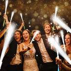 Fiber Optic Wand LED Glow Sticks 48-Pack White Light-Up Magic Wands – Glow in the Dark Party Supplies for Wedding Sparklers, Rave Concert Halloween Birthday Carnival Christmas Decoration