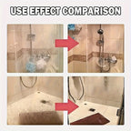 Bathroom Glass Restoration Paste for Shower Doors, Tiles & Metal Surfaces – Hard Water Stain Remover & Mineral Deposit Cleaner for Bright Streak-Free Finish