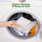 Laundry Detergent Sheets 170 Loads – 85 Sheets Liquid-Free Eco-Friendly Formula, Fresh Linen Fragrance, No Plastic Jug, HE Compatible, Available in Multi-Packs